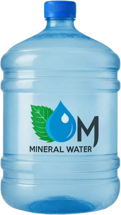 MJ Pure Water 19 litre refillable drinking water bottle