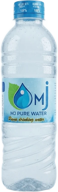 MJ Pure Water 600 ml bottled drinking water